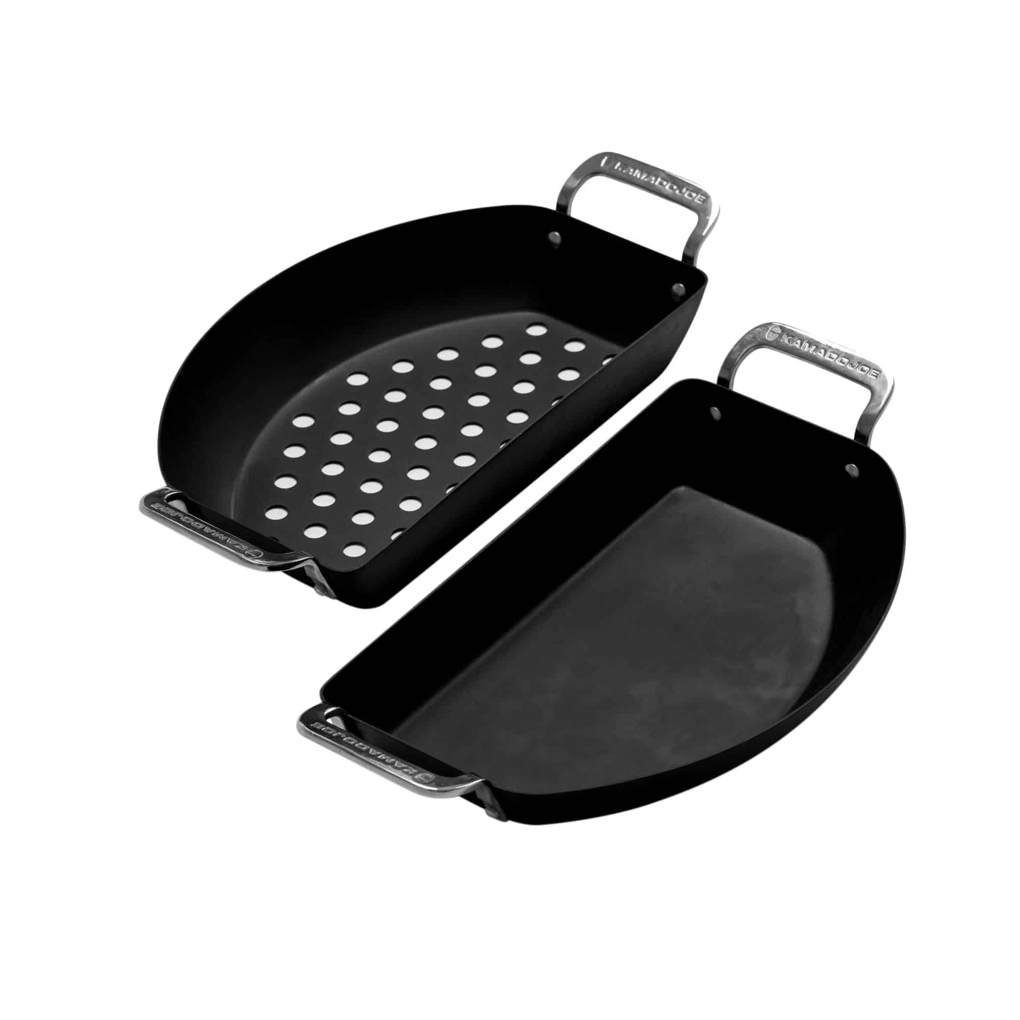 Kamado Joe Karbon Steel halve maan pannenset