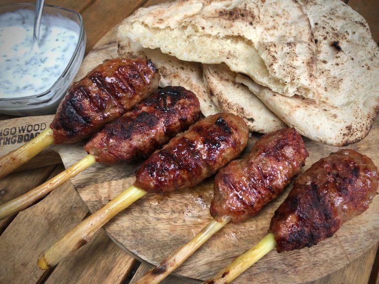 Eindresultaat lamskebap scaled - Gegrilde lamskebab