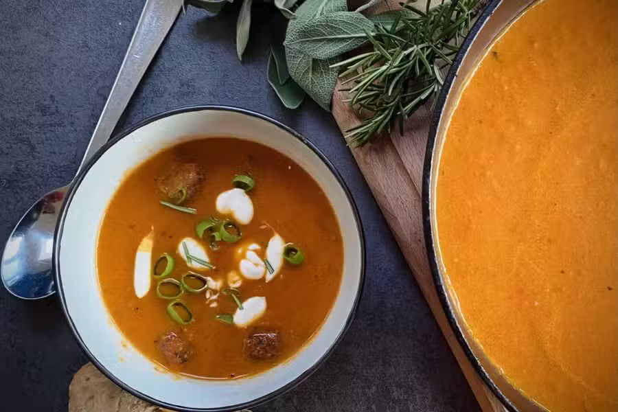 Gerookte-tomatensoep-recept