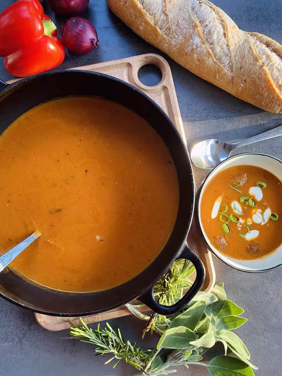 Gerookte-tomatensoep-recept-resultaat