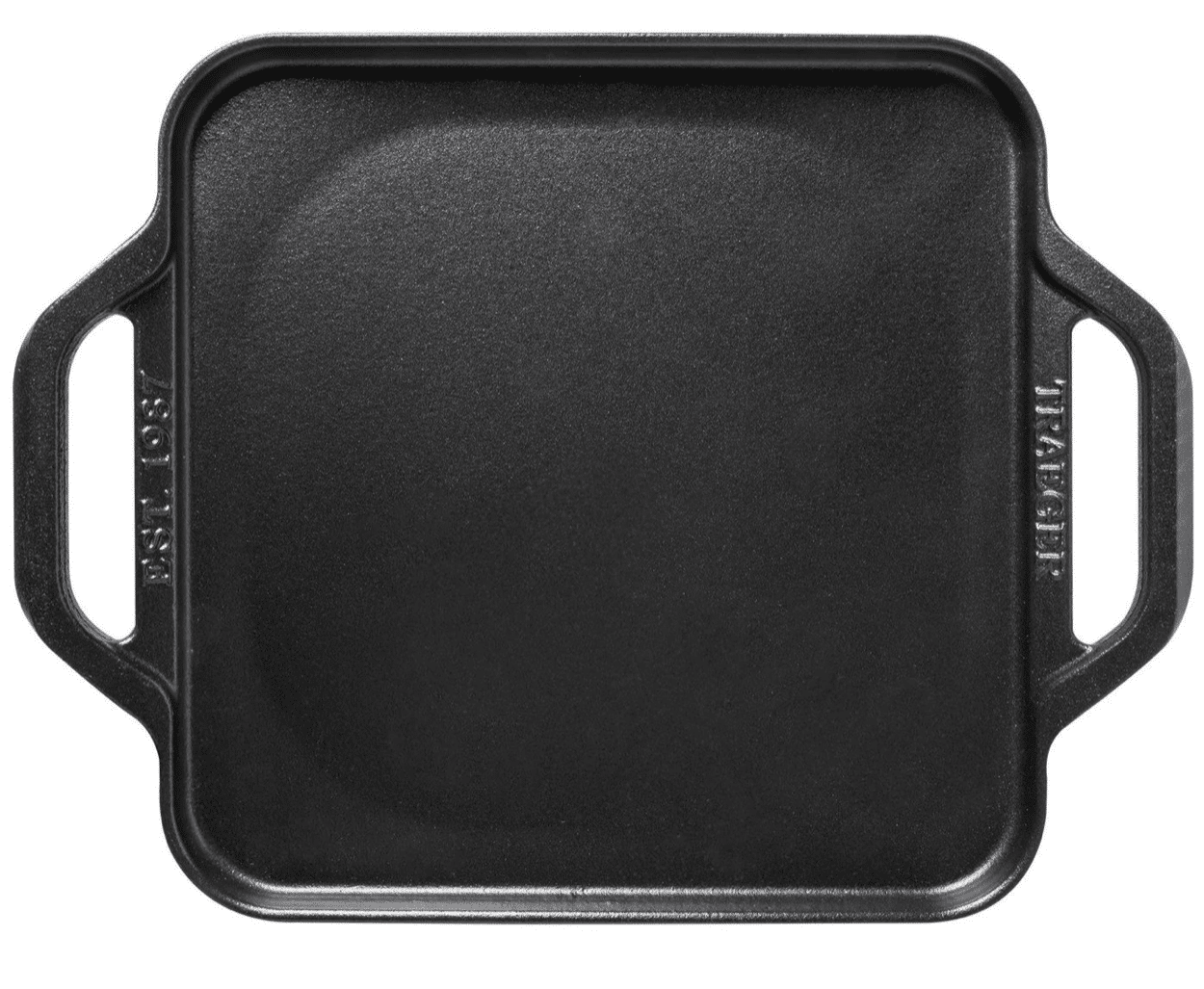 Ronde Gietijzeren Grillpan - ø 40 x 4 cm - BBQ Accessoires - Grillplaat