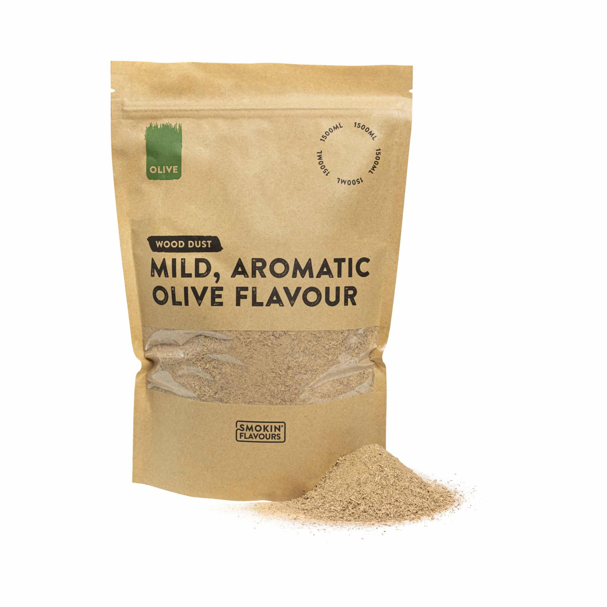 Smokin’ Flavours rookmot olijf 1500ml