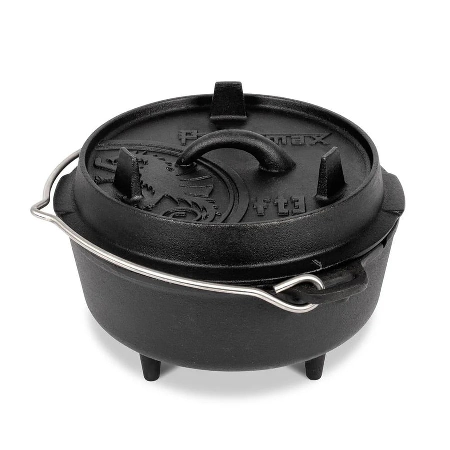 Gietijzeren Dutch Oven met pootjes Petromax 1,6 Liter