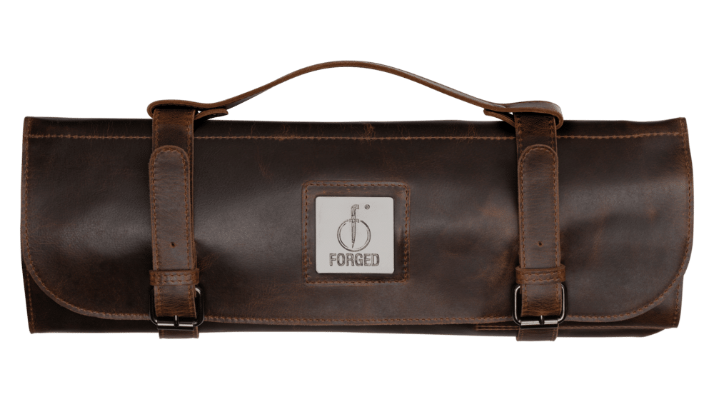 Forged Foedraal bruin leder