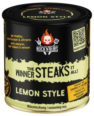 Rock 'n Rubs - The winner steaks it all  - Lemon Style