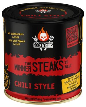 Rock 'n' Rubs - the winner steaks it all - chili style