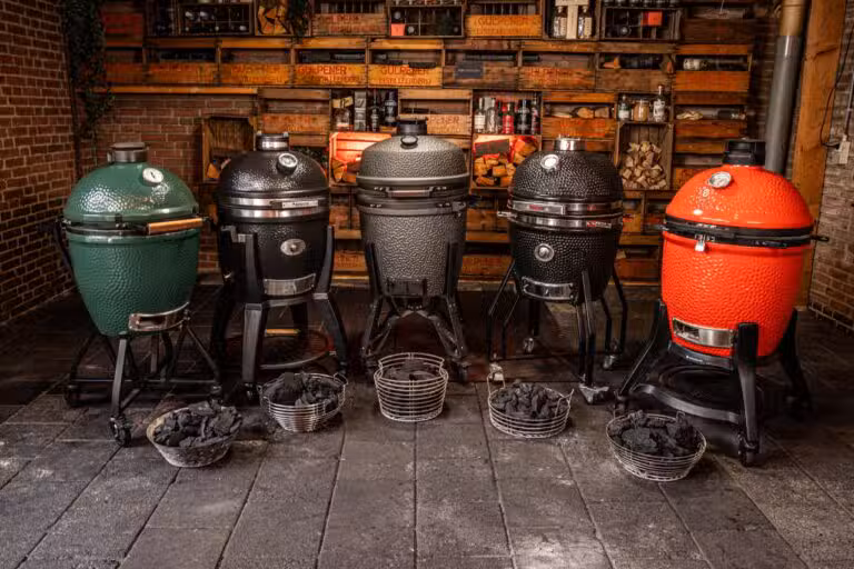 Kamado-vergelijking-temperatuurtest