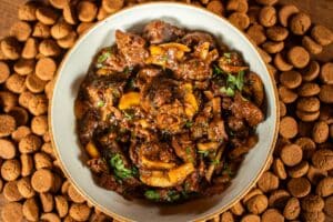 Pepernoten-stoofvlees-