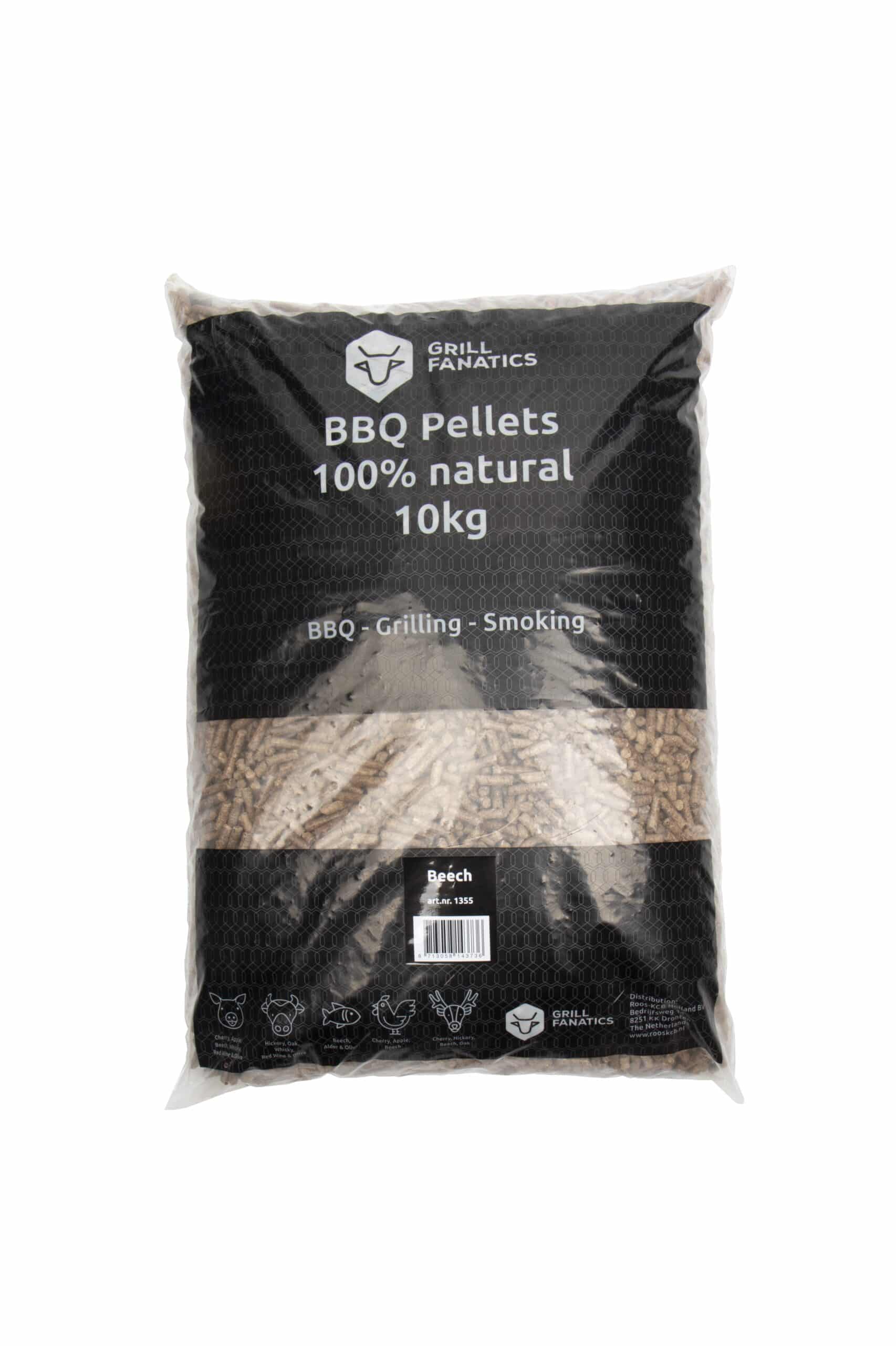 BBQExperience Pellets beuk 10 kg Grill Fanatics aanbieding