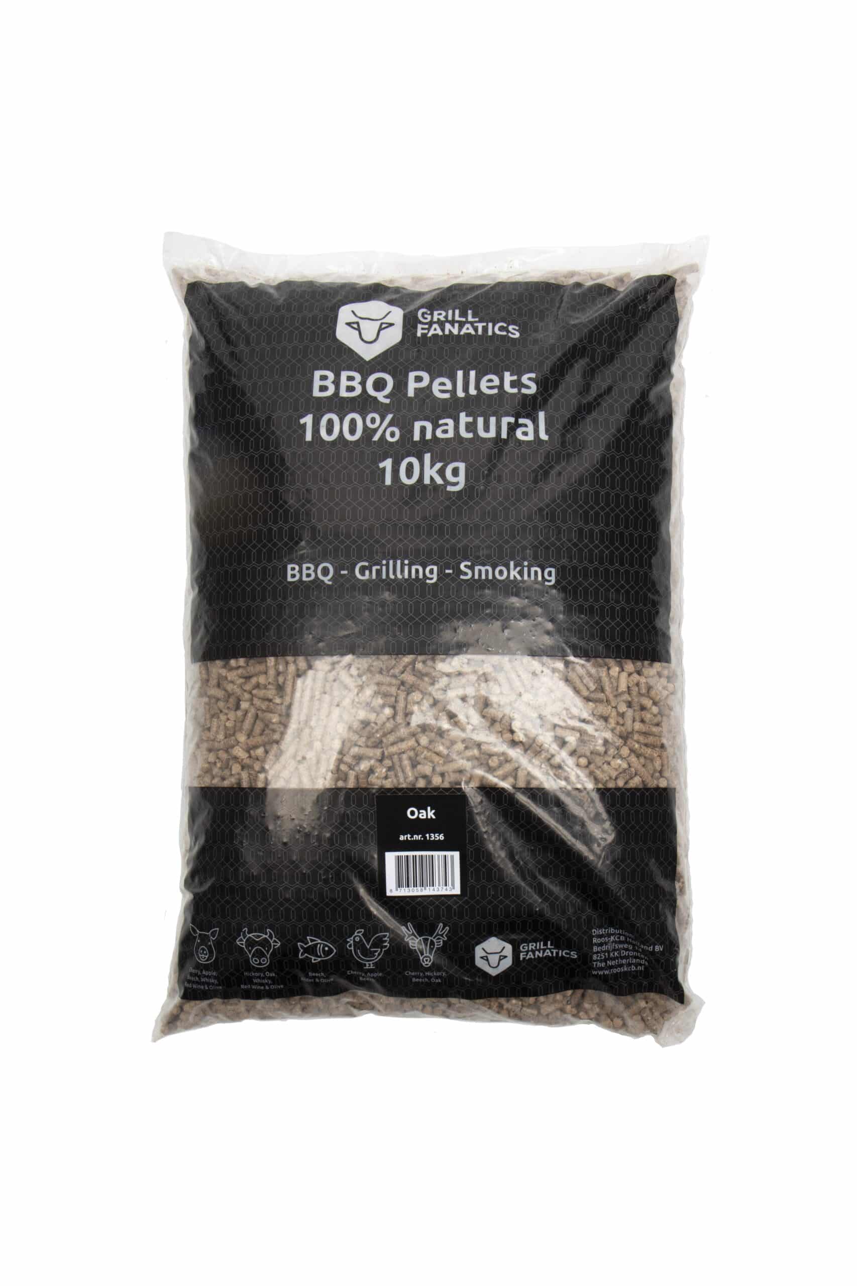 Pellets eik 10KG Grill Fanatics