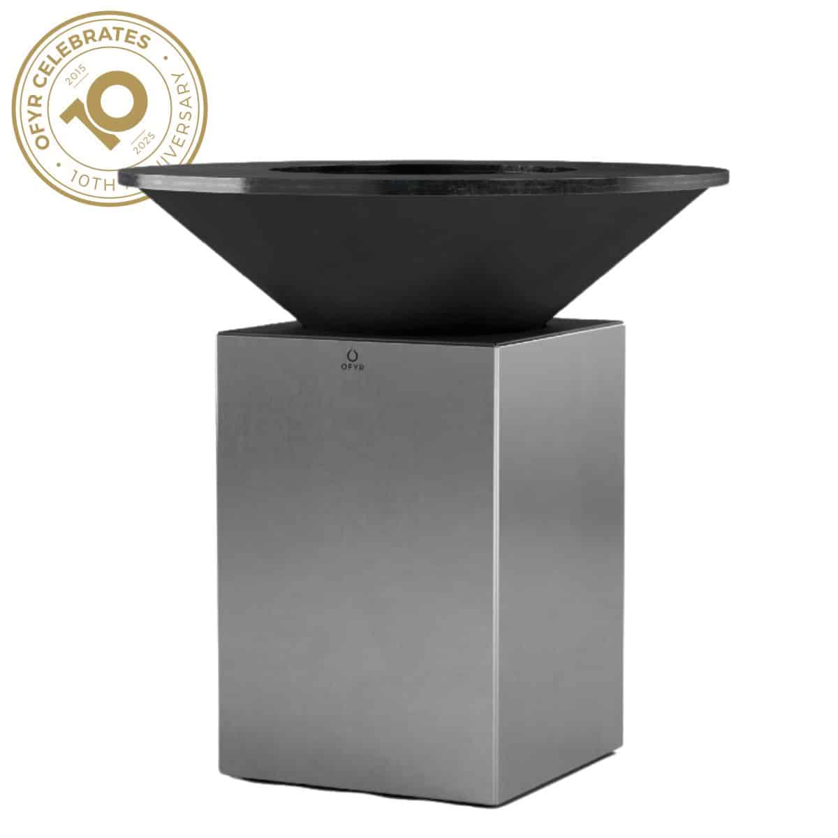 Ofyr 100 Brushed Stainless Steel