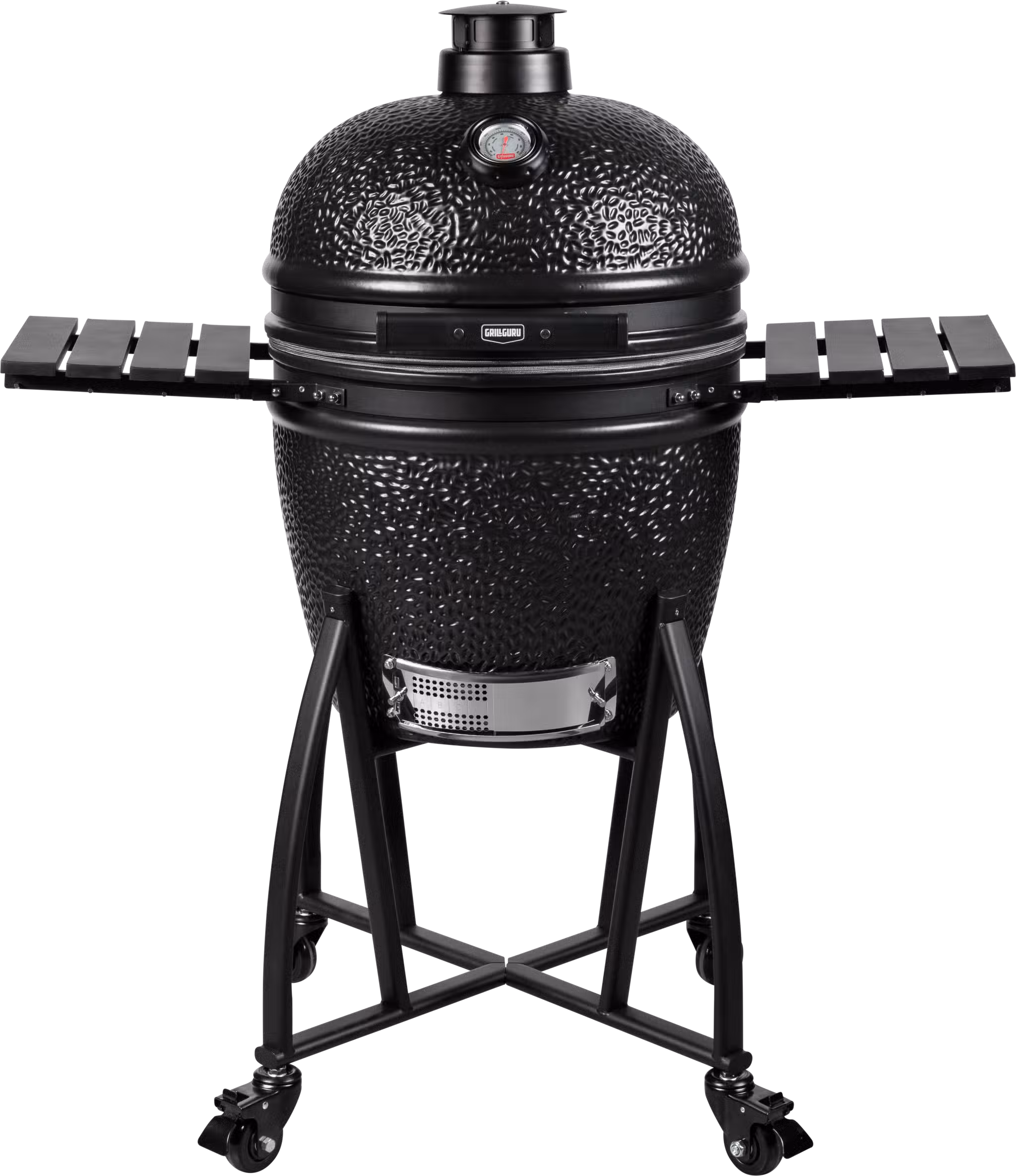 Grill Guru Prime Satijn compleet | Large | Zwart