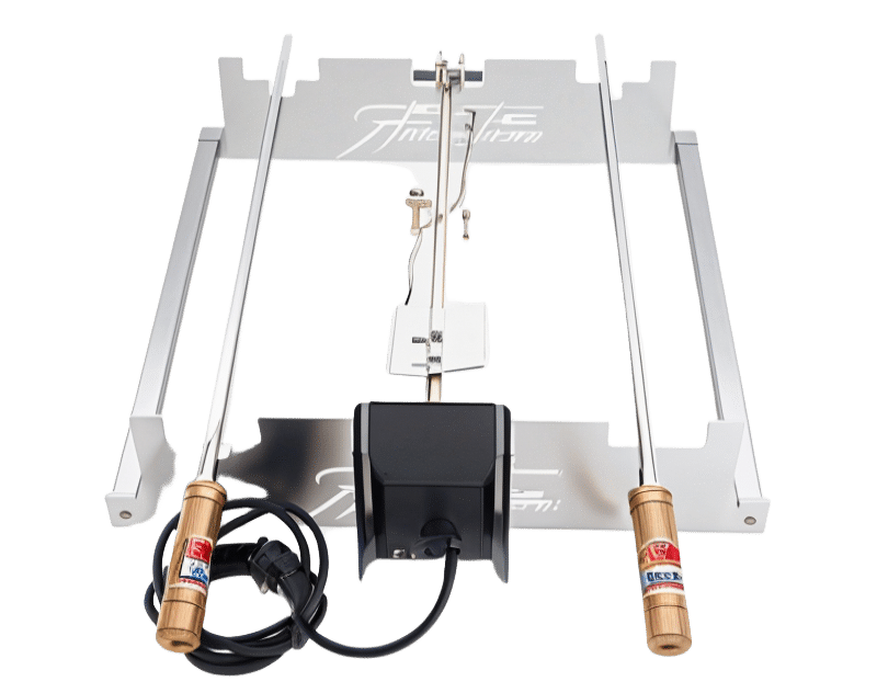 Zuid-Afrikaanse Braai Zuid Afrikaanse Braai Asado rotisserie set