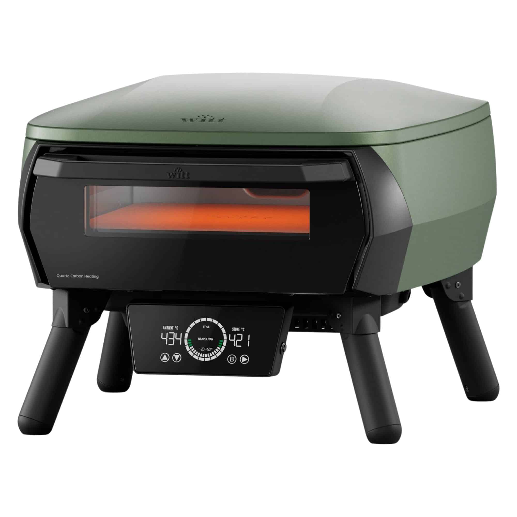 Witt eGNITE Control Pizza Oven 13" | Groen