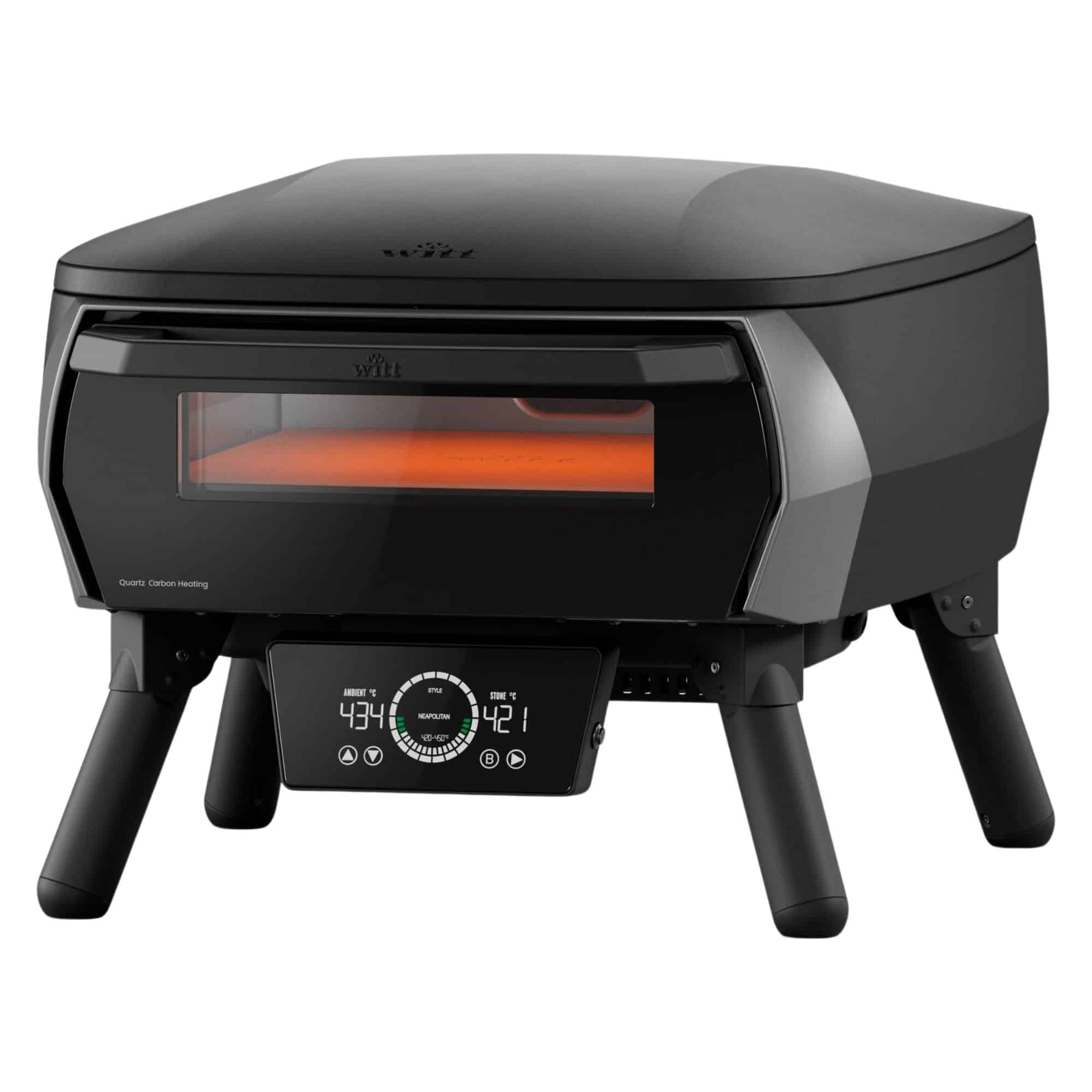 Witt eGNITE Control Pizza Oven 13" | Zwart