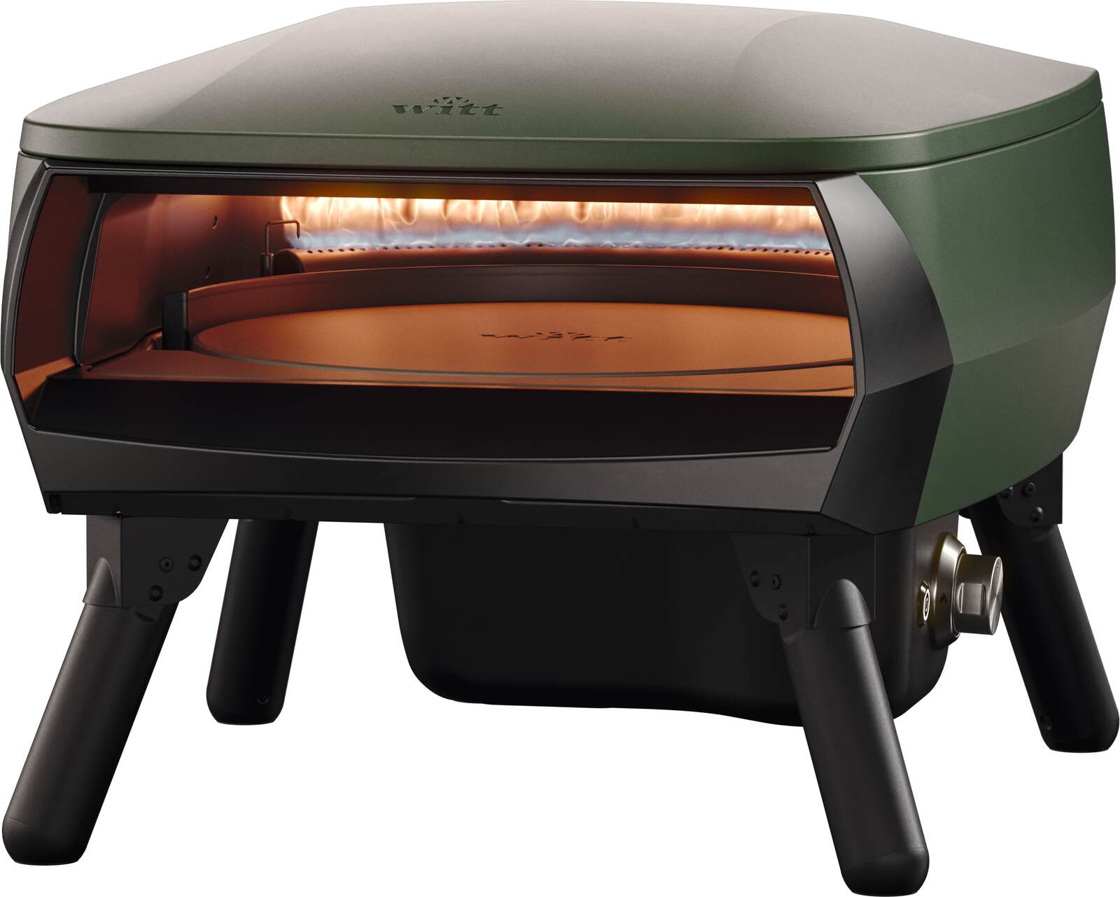 Witt Piccolo Rotante Pizza Oven 13" | Groen