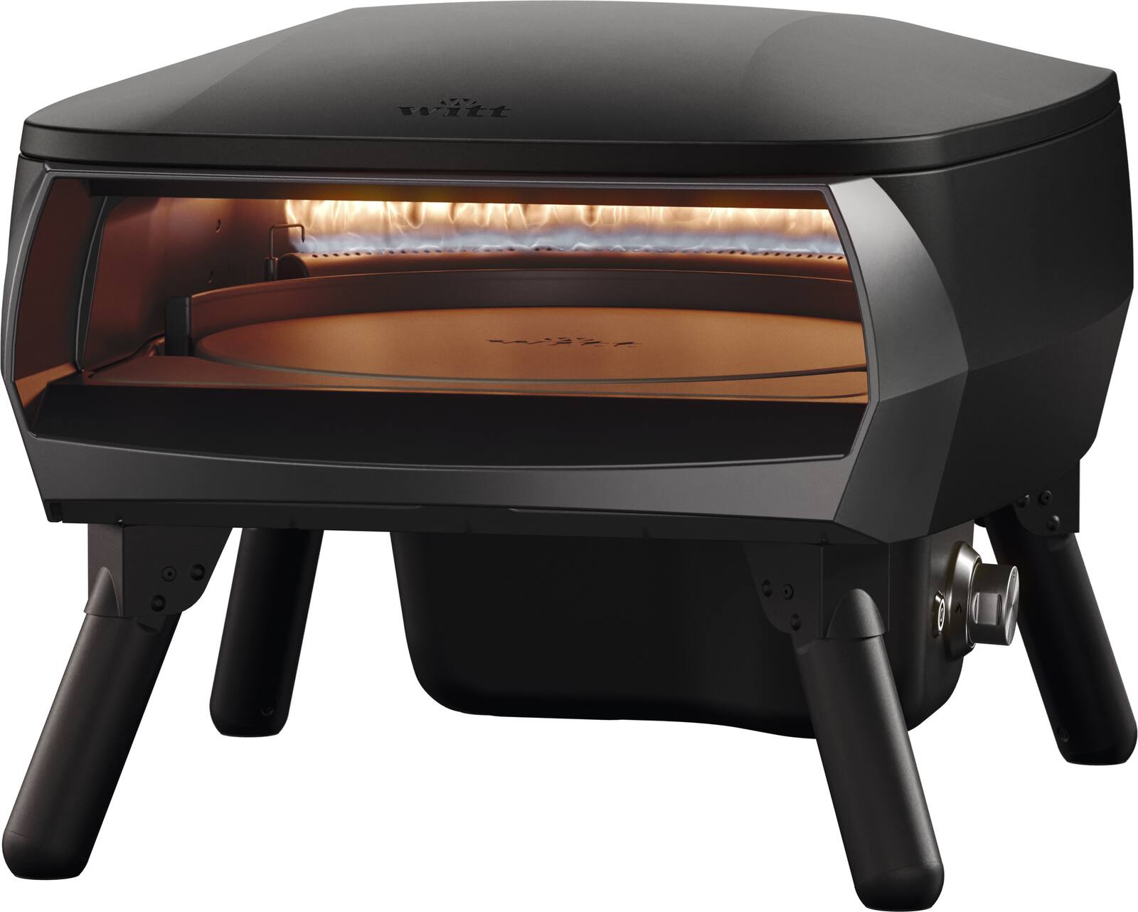 Witt Piccolo Rotante Pizza Oven 13" | Zwart