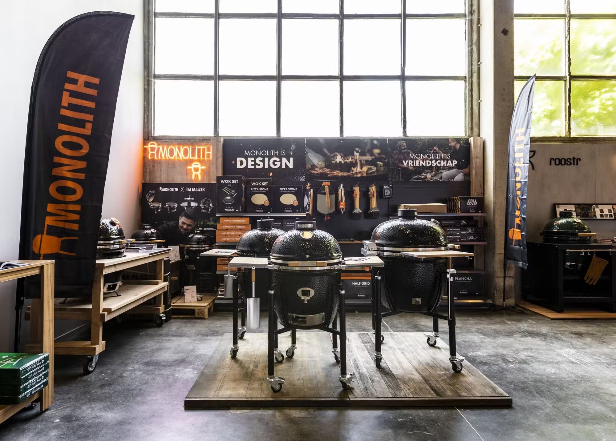 BBQ Experience Center showroom Leuven