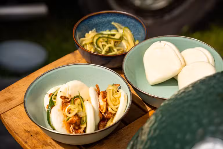 bbqenbijcharlotte 2 - Bao Buns met Pulled Chicken