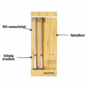 Meater Pro Duo - Wifi-connectiviteit, Volledig draadloos, Oplaadbaar