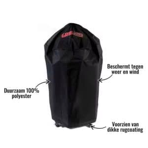 Regenhoes Grill Guru - Duurzaam 100% polyester, Beschermt tegen weer en wind, Voorzien van dikke rugcoating