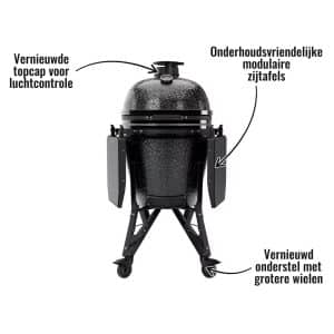 The Bastard Core Large compleet gloss - Vernieuwde topcap voor luchtcontrole, Onderhoudsvriendelijke modulaire zijtafels, Vernieuwd onderstel met grotere wielen