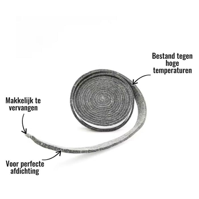 Vilt Grill Guru - Bestand tegen hoge temperaturen, Voor perfecte afdichting, Makkelijk te vervangen