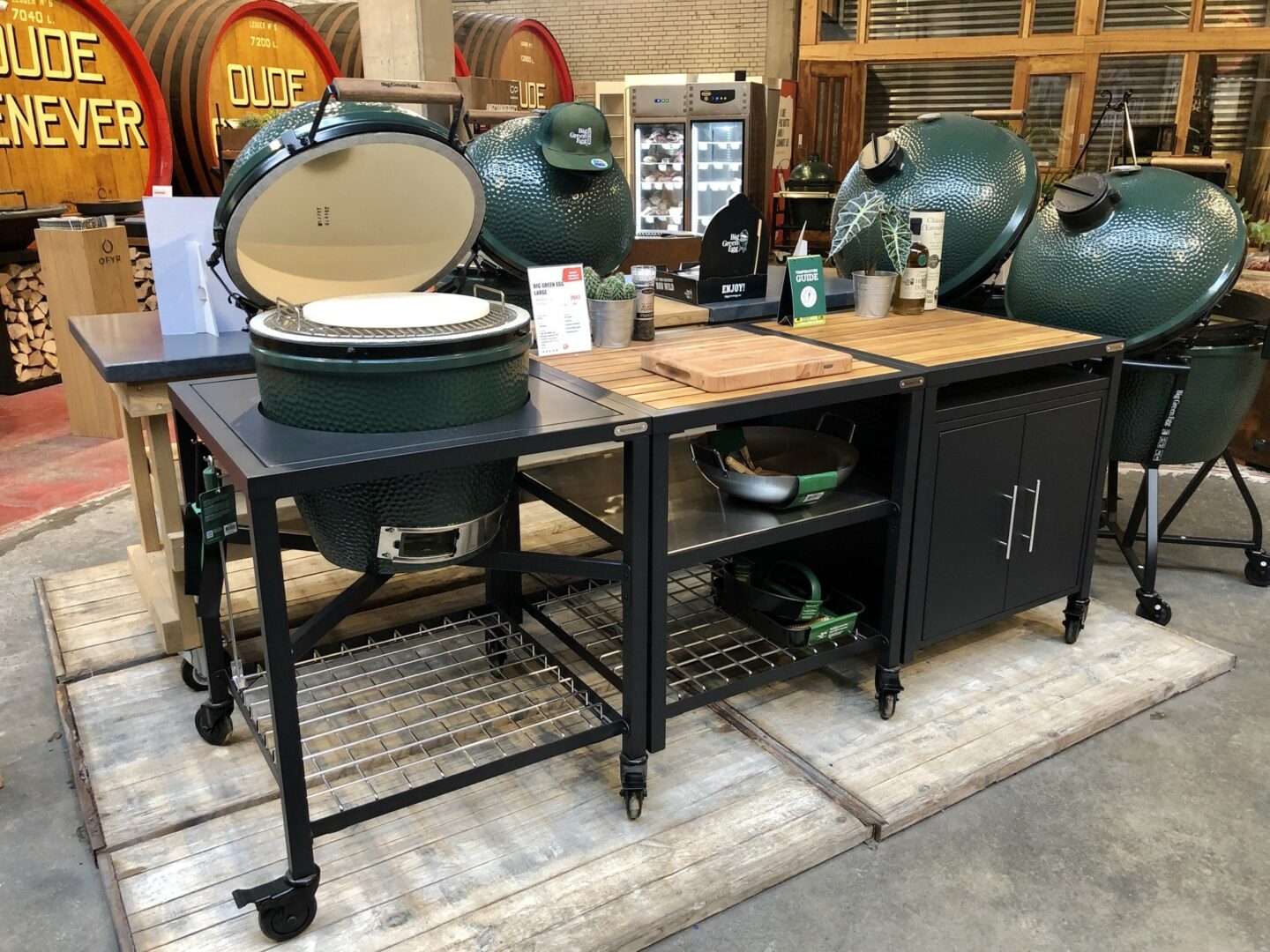 Expansion kast Modular Outdoor Workspace BBQ Experience Center